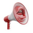 Illustration: Mouth shaped loud speaker Mouth shaped loud speaker