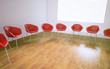 Empty meeting room