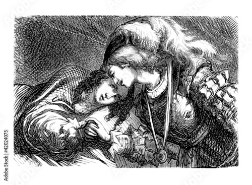 Illustration: Lovers - 17th century Lovers - 17th century