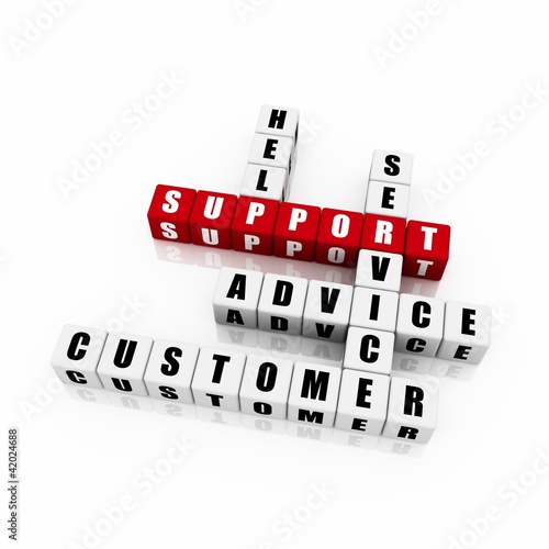 Illustration: supporting client crossword supporting client crossword