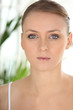 Young woman with natural makeup