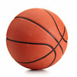 Basketball Ball Over White Bac...