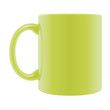 Tasse mit Henkel grün
