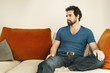 Foto: depressed man with beard depressed man with beard