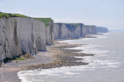 Photo: les dernières falaises avant la baie de Somme les dernières falaises avant la baie de Somme