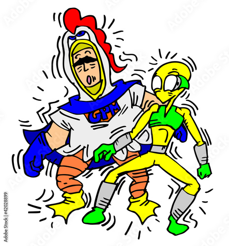 Vector: Funny cartoon characters Funny cartoon characters
