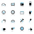 Auto Icon Blau