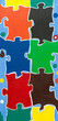 Painted puzzle