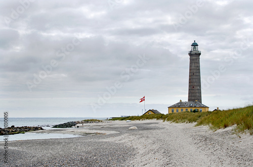 Photo: Leuchtturm in Skagen, Dänemark Leuchtturm in Skagen, Dänemark