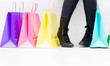 Foto: Woman buying shoes Woman buying shoes