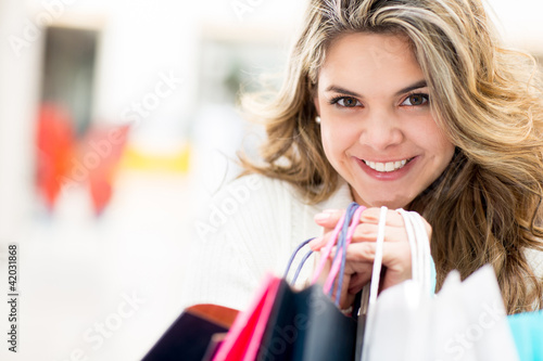 Photo: Female shopper Female shopper