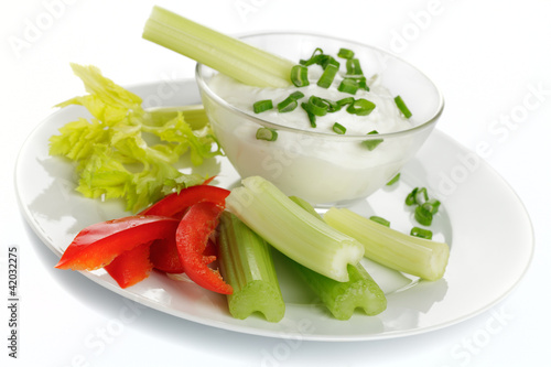 Photo: Dip mit Gemüse Dip mit Gemüse