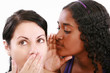 Photo: The girl shares the secrets of her friend The girl shares the secrets of her friend