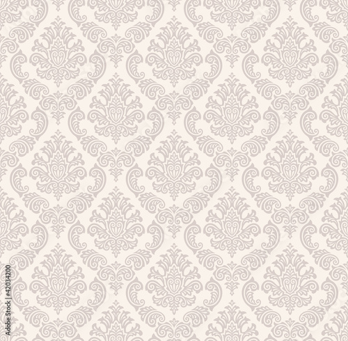 Vector: Seamless damask pattern Seamless damask pattern