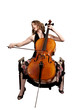 Foto: Woman cellist Woman cellist