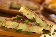 Photo: Homemade Spanish tortilla (omelette with potato, onion) Homemade Spanish tortilla (omelette with potato, onion)