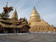 Shwezigon Paya in Bagan Myanmar