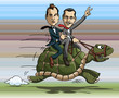 Turtle riding