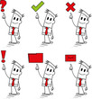 Square guy showing is icon.