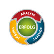 Schema - Analyse, Konzept, Lösung, Erfolg