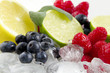 Foto: früchte auf eis früchte auf eis