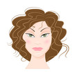 Indifferent girl