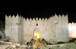 Damascus Gate Old City Jerusalem night light Damascus Gate Old City Jerusalem night light