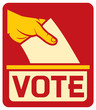 vote label