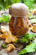 Pickled mushrooms