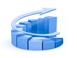 business finance chart, diagram, bar, graphic