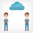 Vektor: Cloud Concept. Vector EPS 10. Cloud Concept. Vector EPS 10.