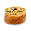 Oriental sweets on a white background