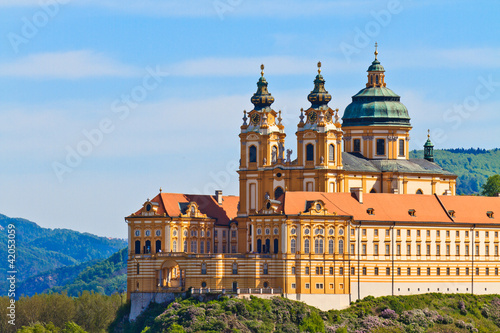 Photo: Melk - Famous Baroque Abbey (Stift Melk), Austria Melk - Famous Baroque Abbey (Stift Melk), Austria