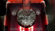 Fractional oil test in a chemical laboratory