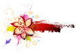 Abstract floral background