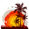 Tropical sunset