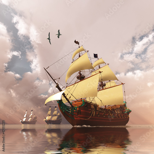 Illustration: Ancient Ships Ancient Ships