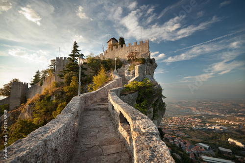 Photo: Rocca della Guaita, Castle in San Marino Rocca della Guaita, Castle in San Marino