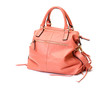 Pink Leather Ladies Handbag