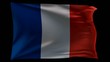 france_flag_waving_3d_loopable