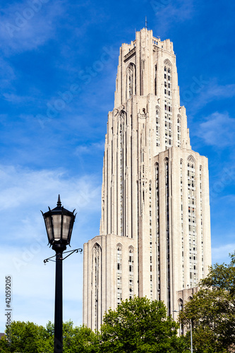 Photo: Cathedral of Learning in Pittsburgh Cathedral of Learning in Pittsburgh