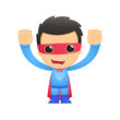 funny cartoon superhero