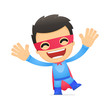 funny cartoon superhero