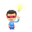 funny cartoon superhero