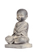 Photo: Statue of young Buddha isolated with clipping path Statue of young Buddha isolated with clipping path