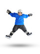 Little Boy Hockey Player