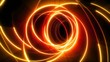 neon circles rotate