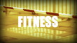 Fitness - Jogger im Hintergrund (Gold)