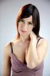Photo: Portrait of sad lonely woman Portrait of sad lonely woman