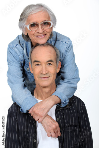 Photo: Elderly couple Elderly couple